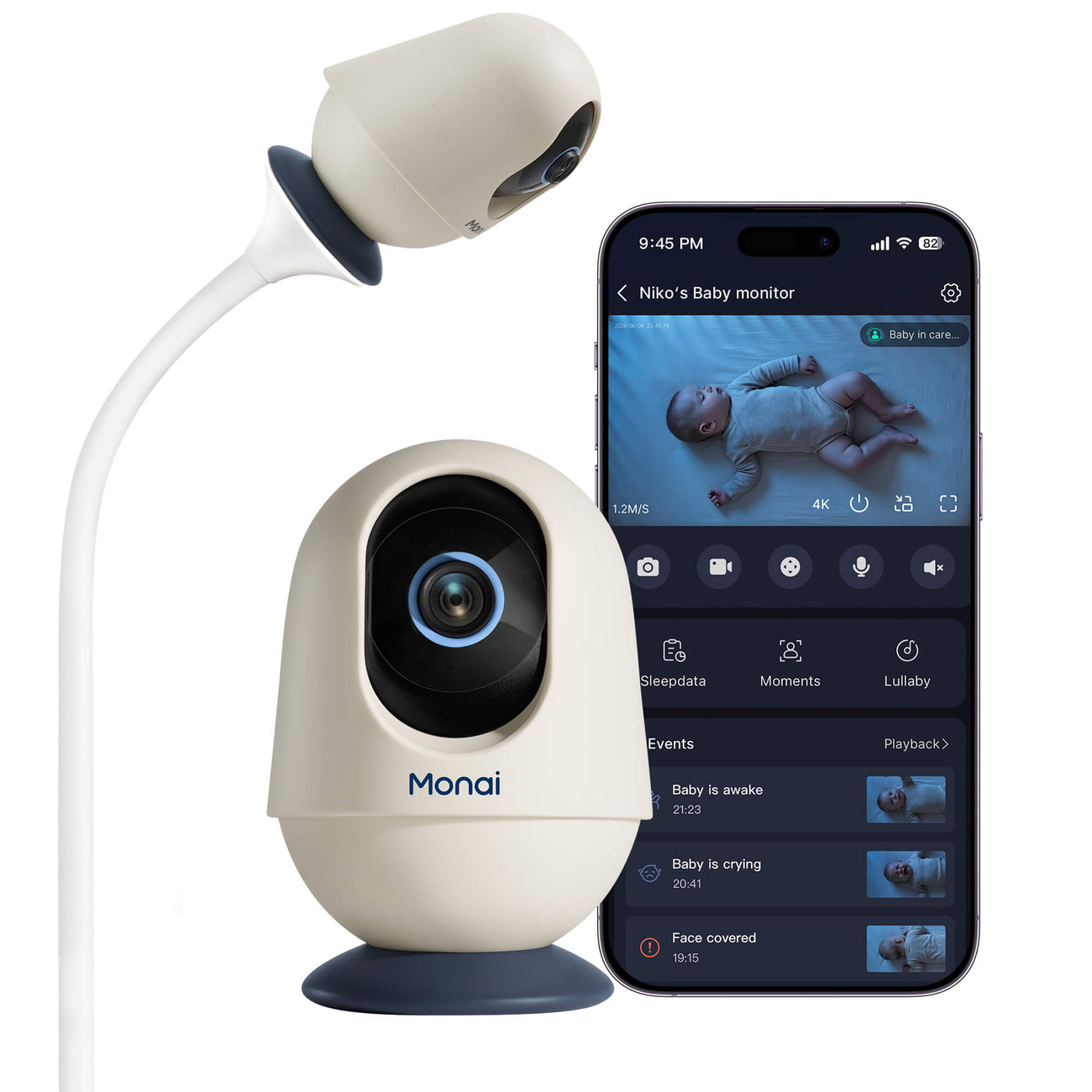 Monai Baby Monitor Pro
