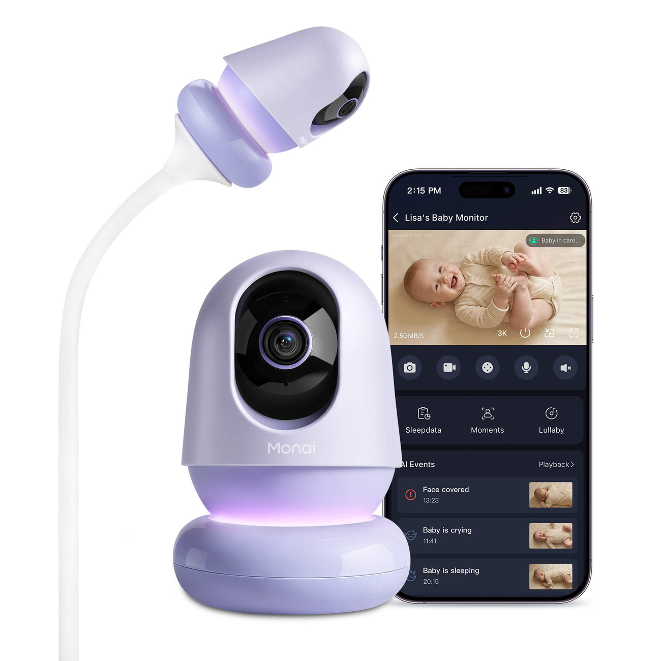 Monai Baby Monitor Nest
